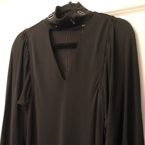 Black Collar Shift Dress!! - Picture 2 of 5